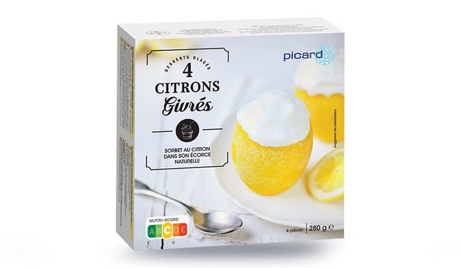 4 citrons givrés