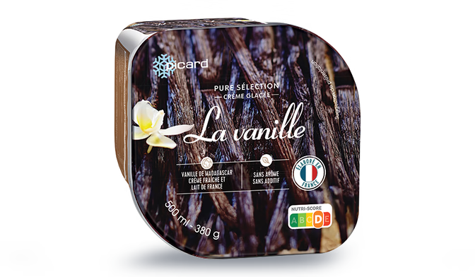 Glace La vanille de Madagascar