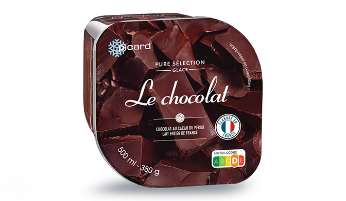 Glace Le chocolat