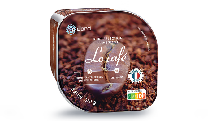 Glace Le café
