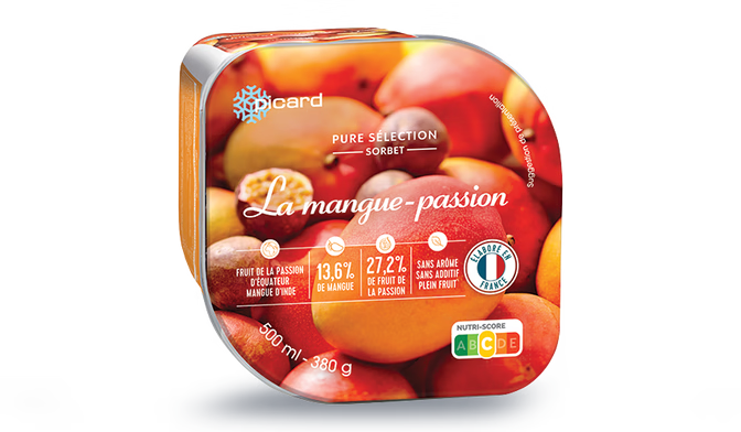 Sorbet La mangue passion