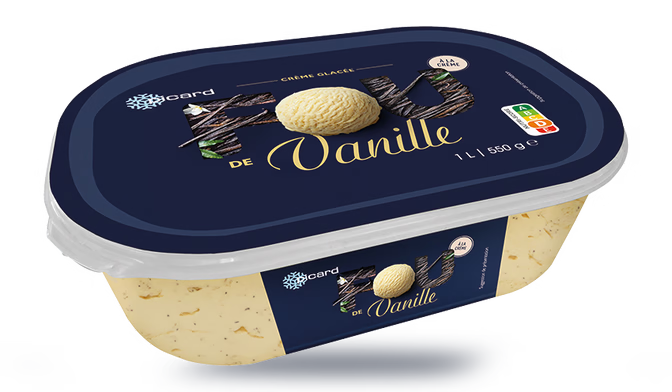 Crème glacée Fou de Vanille