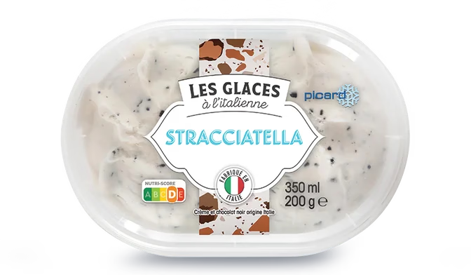 Crème glacée Stracciatella à l'italienne