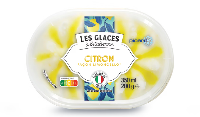 Glace citron façon Limoncello à l'italienne
