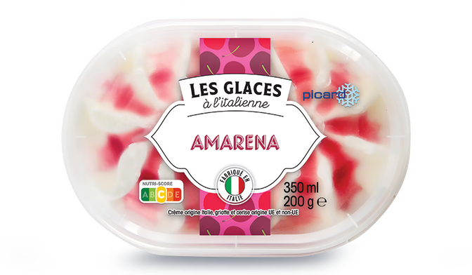 Glace Amarena à l'italienne