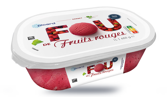Sorbet fruits rouges