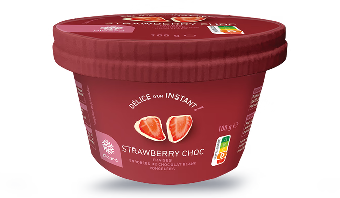 Strawberry choc, fraises enrobées chocolat blanc