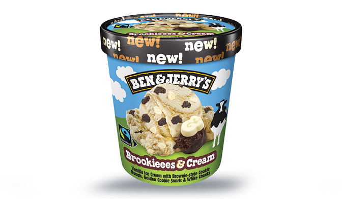 Crème glacée brookie & cream, Ben and Jerry's