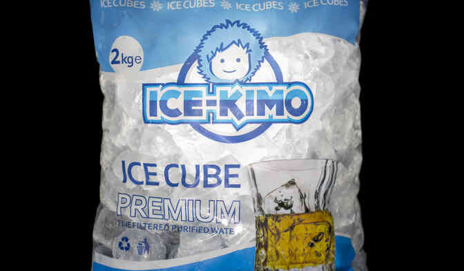 Glace pilée