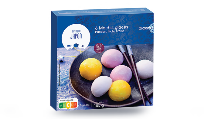 Assortiment de 6 mochis glacés