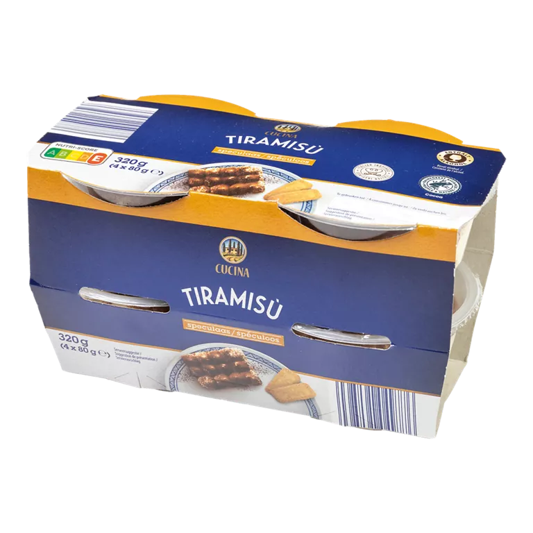 Tiramisu, 4 pcs Spéculoos