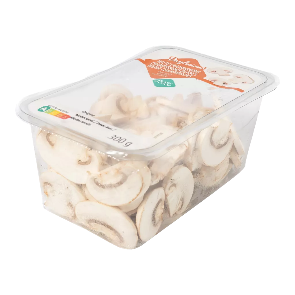 Champignons coupés