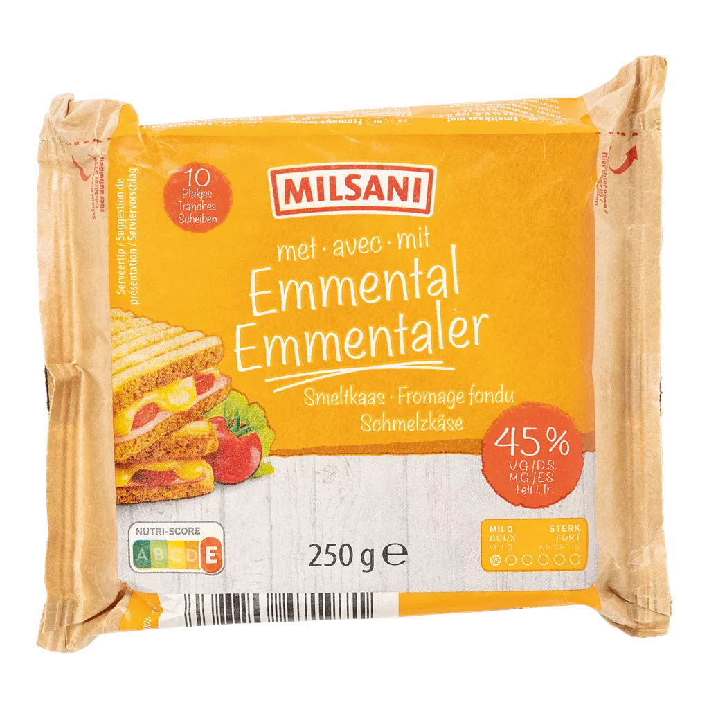 Fromage fondu à l'emmental