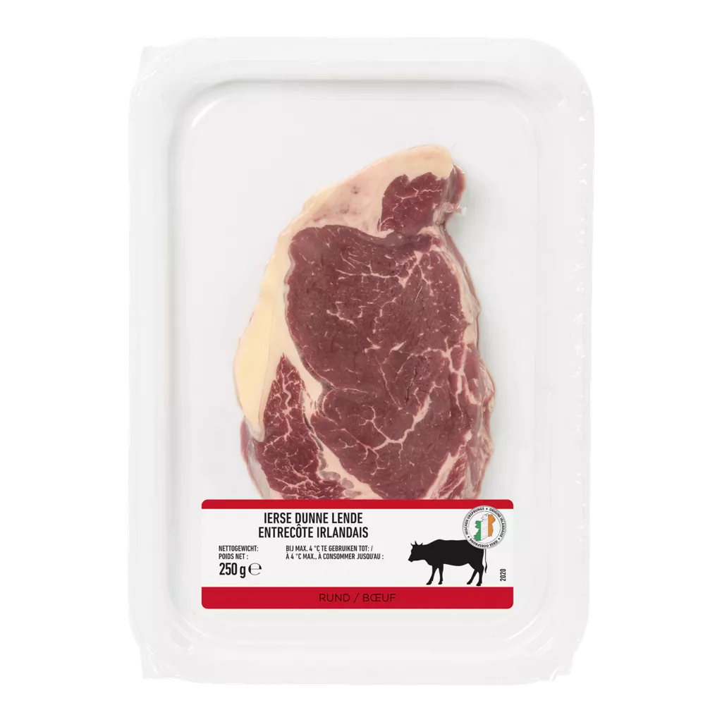 Entrecôte irlandaise +-250gr