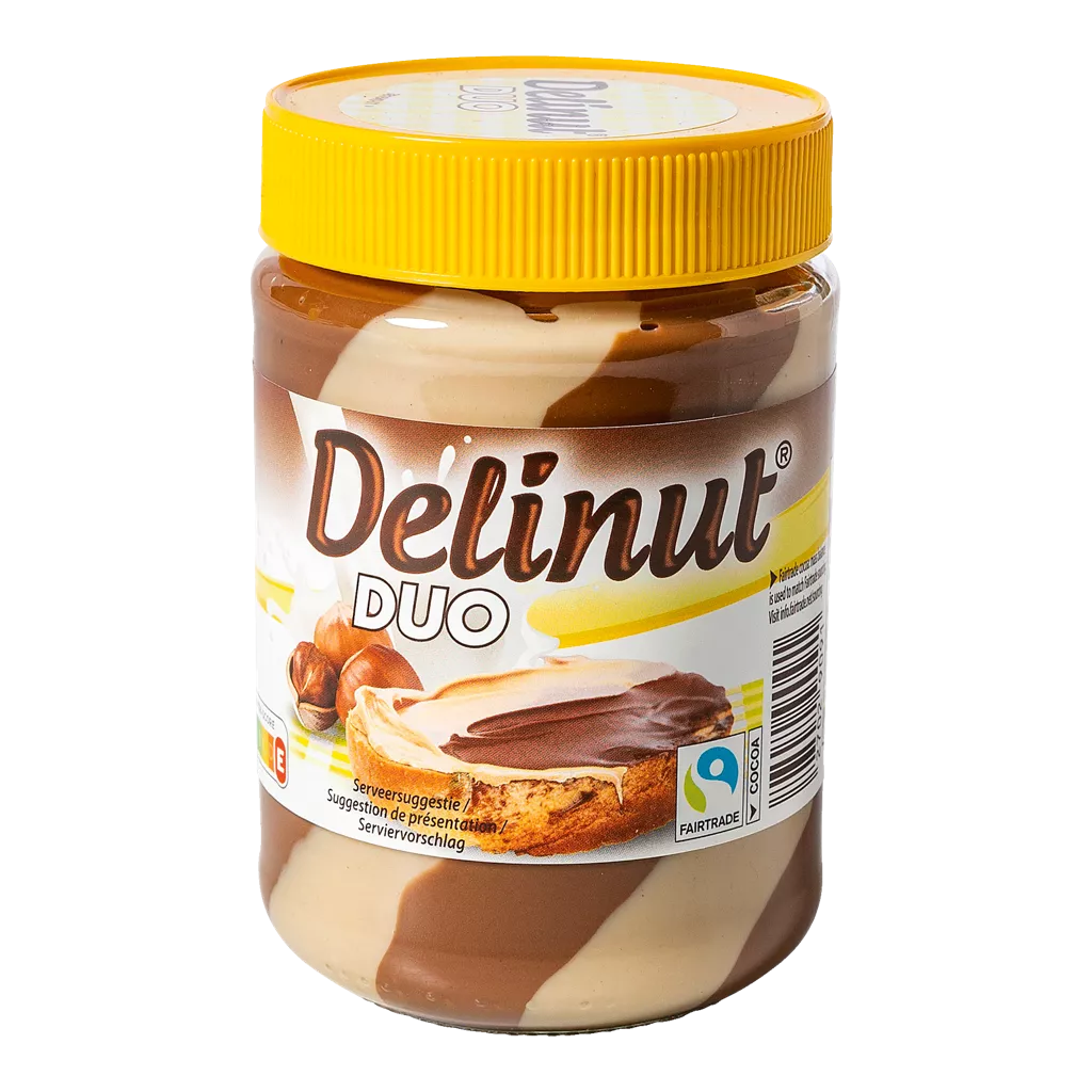Pâte aux noisettes duo