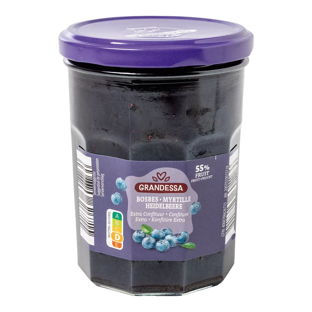 Confiture de myrtilles