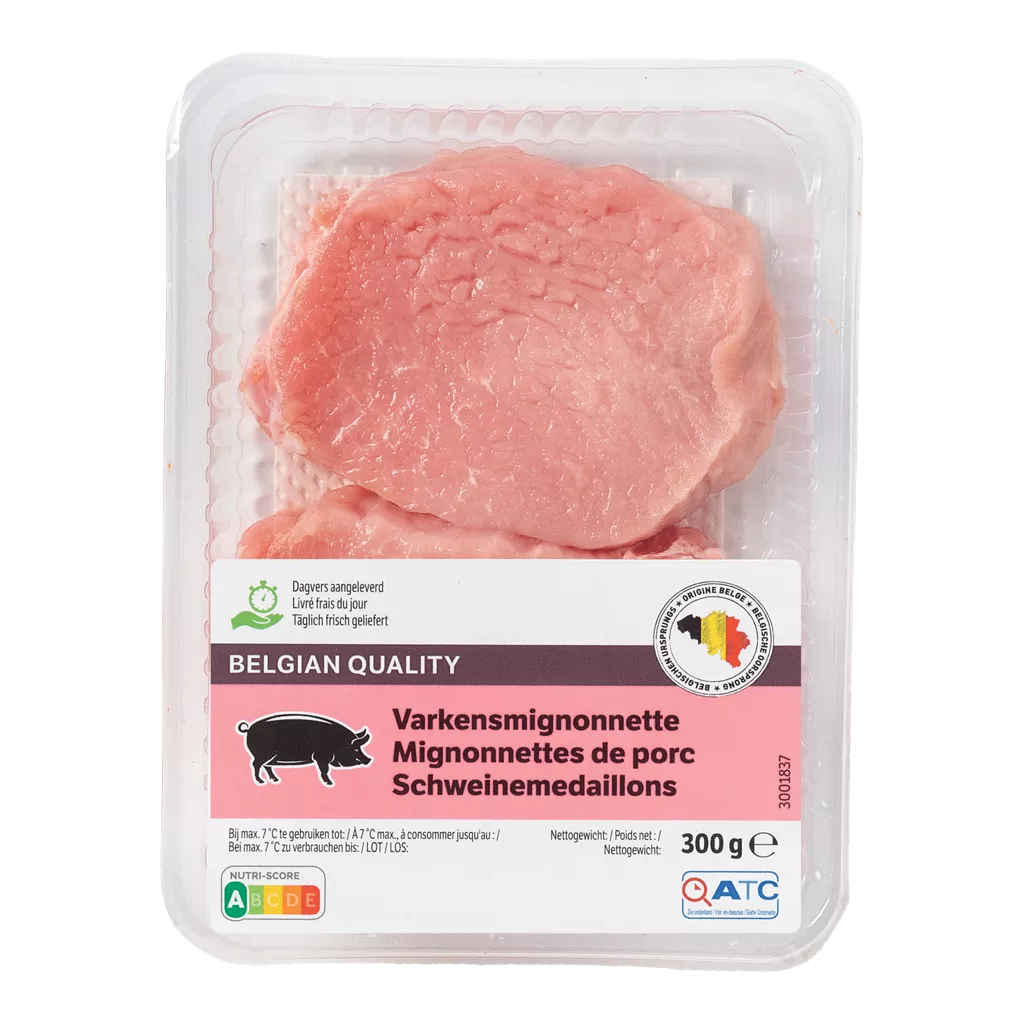 Mignonnettes de porc, 2 pcs