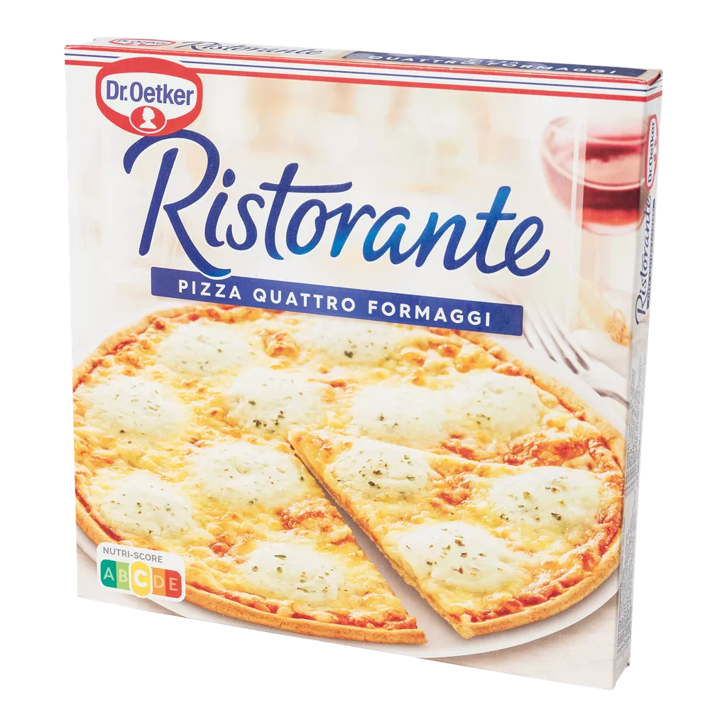 Pizza quattro formaggi