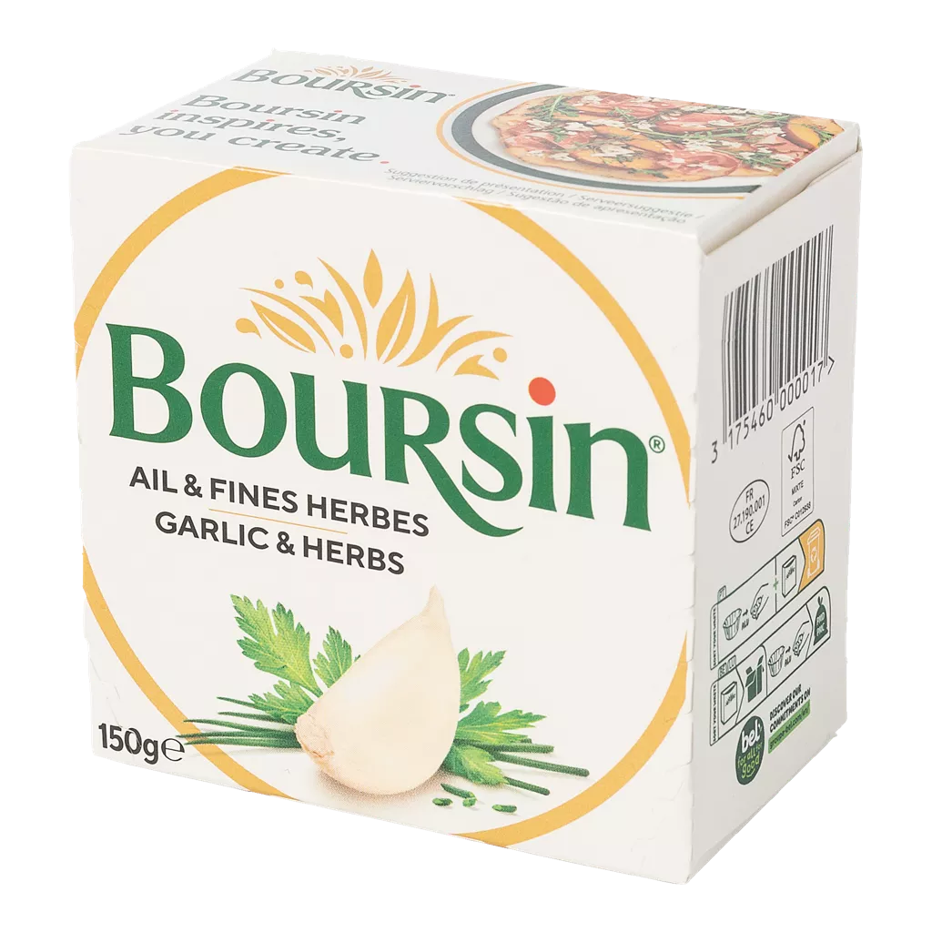 Boursin ail et fines herbes