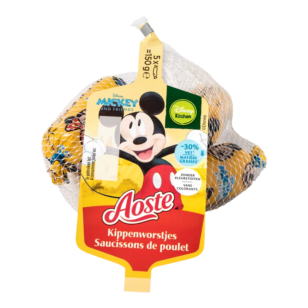 Saucissons de poulet Disney, 5 pcs