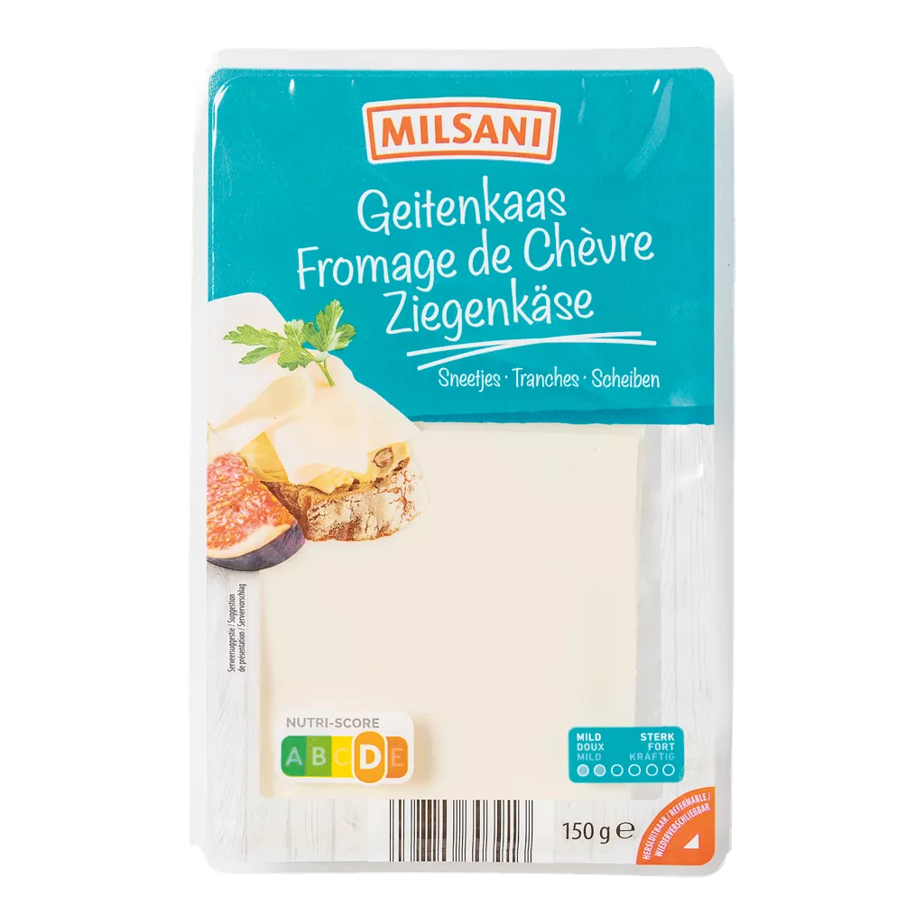 Fromage de chèvre en tranches