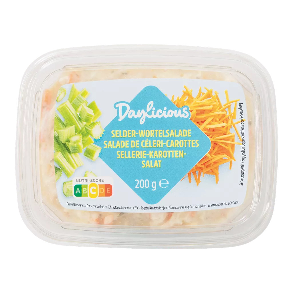 Salade de céleri et de carottes