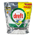 Tablettes platinum pour lave-vaisselle, 39 pcs Dreft