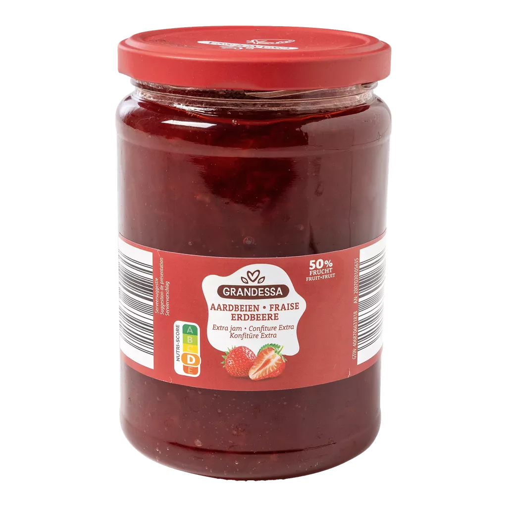 Confiture aux fraises