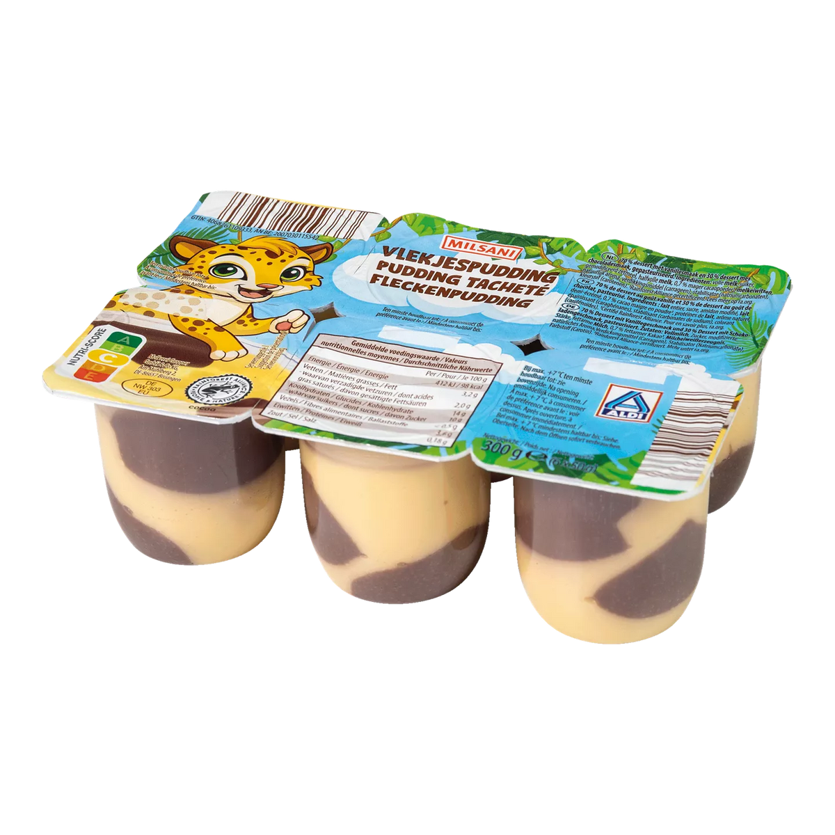 Pudding tacheté