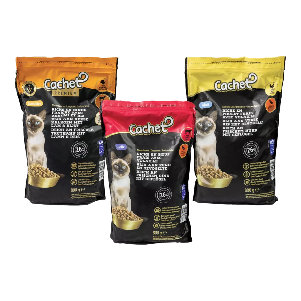 Aliment sec premium pour chats