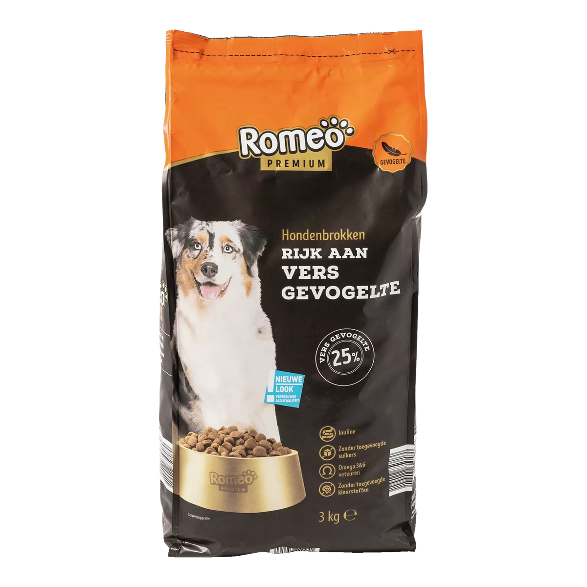 Aliment sec premium pour chiens, 3 kg
