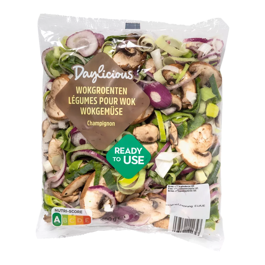 Légumes pour wok Champignons