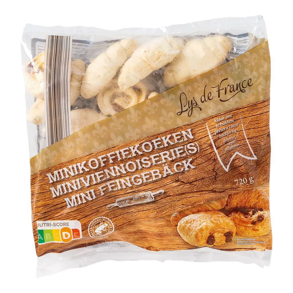 Miniviennoiseries, 24 pcs