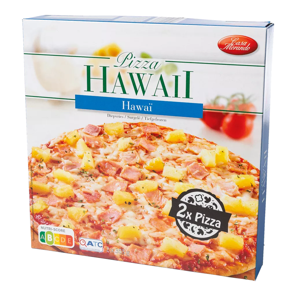 Pizza Hawaï, 2 pcs