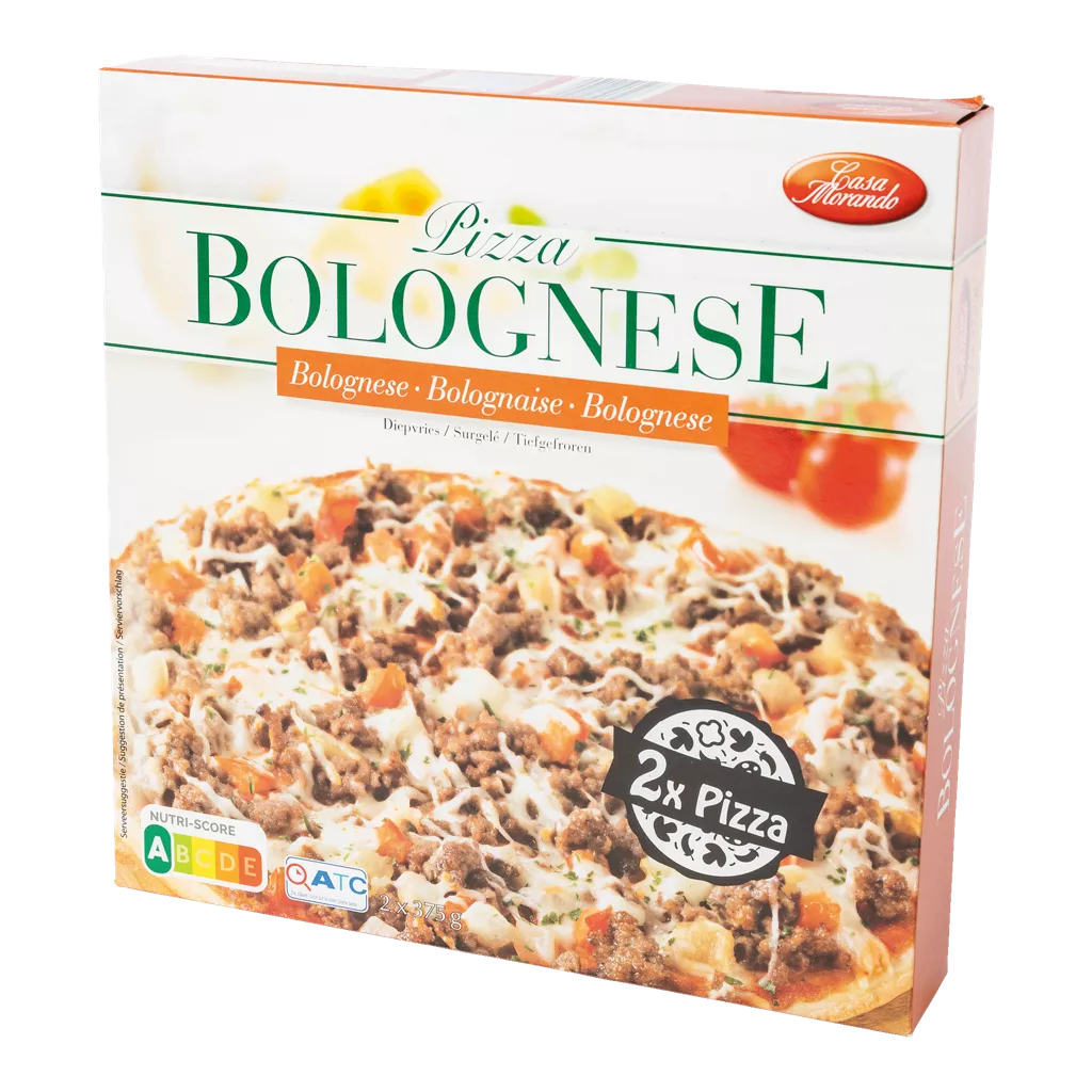 Pizza bolognese, 2 pcs