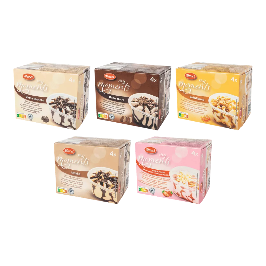 Glace onctueuse, 4 pcs