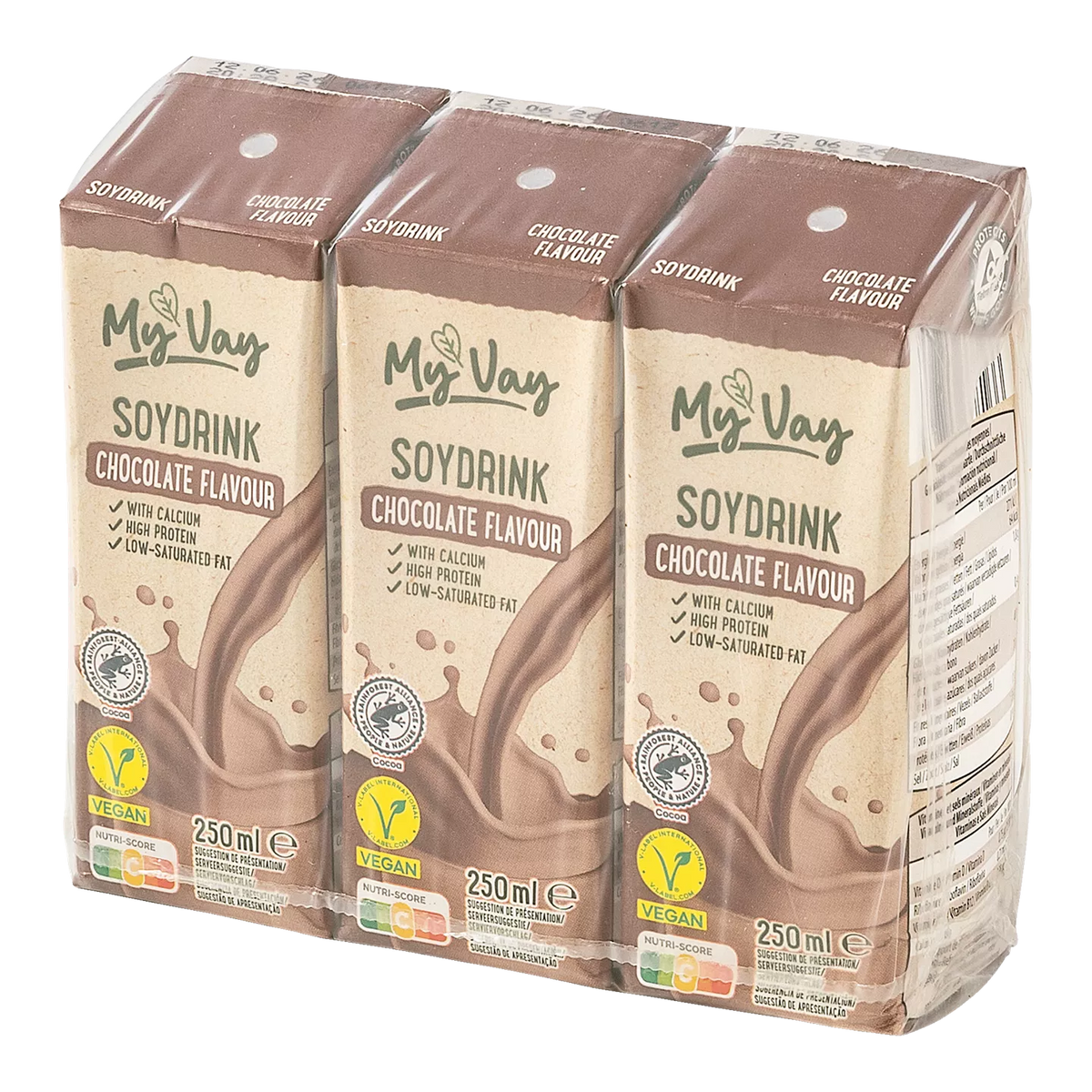 Boisson au soja chocolatée, 3 pcs