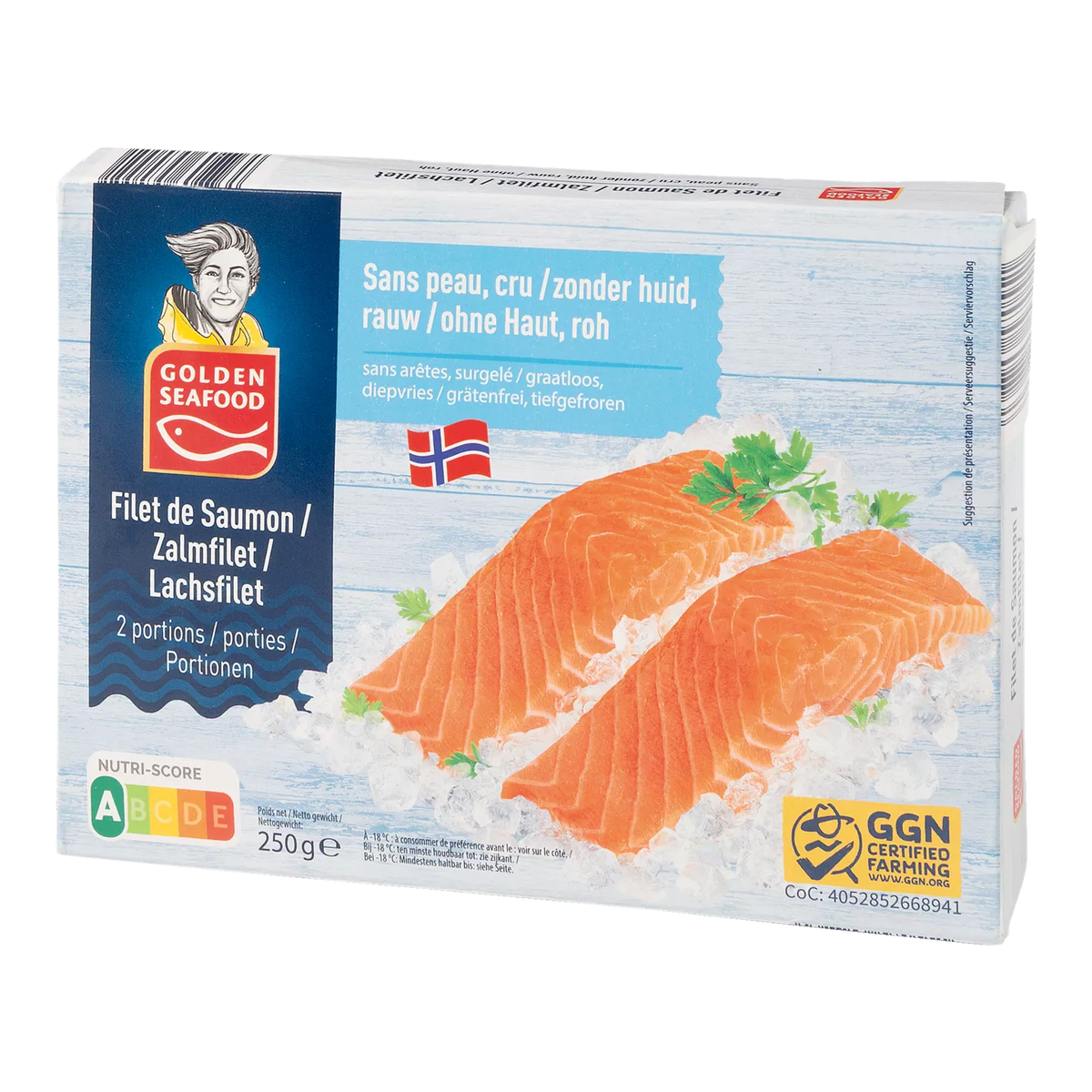 Filets de saumon, 2 pcs
