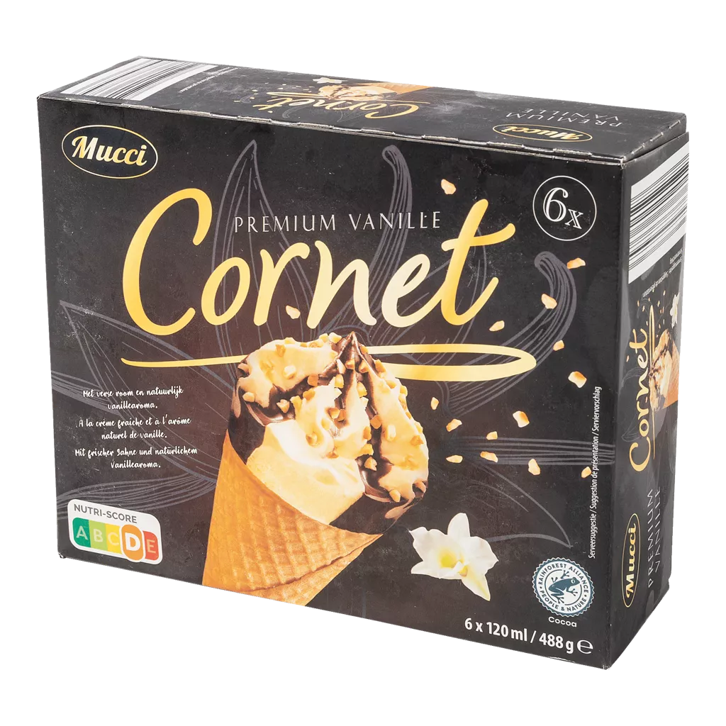 Cornets glacés, 6 pcs