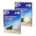 Torchons en microfibre, 2 pcs