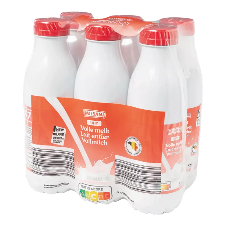 Lait entier x6 50cl