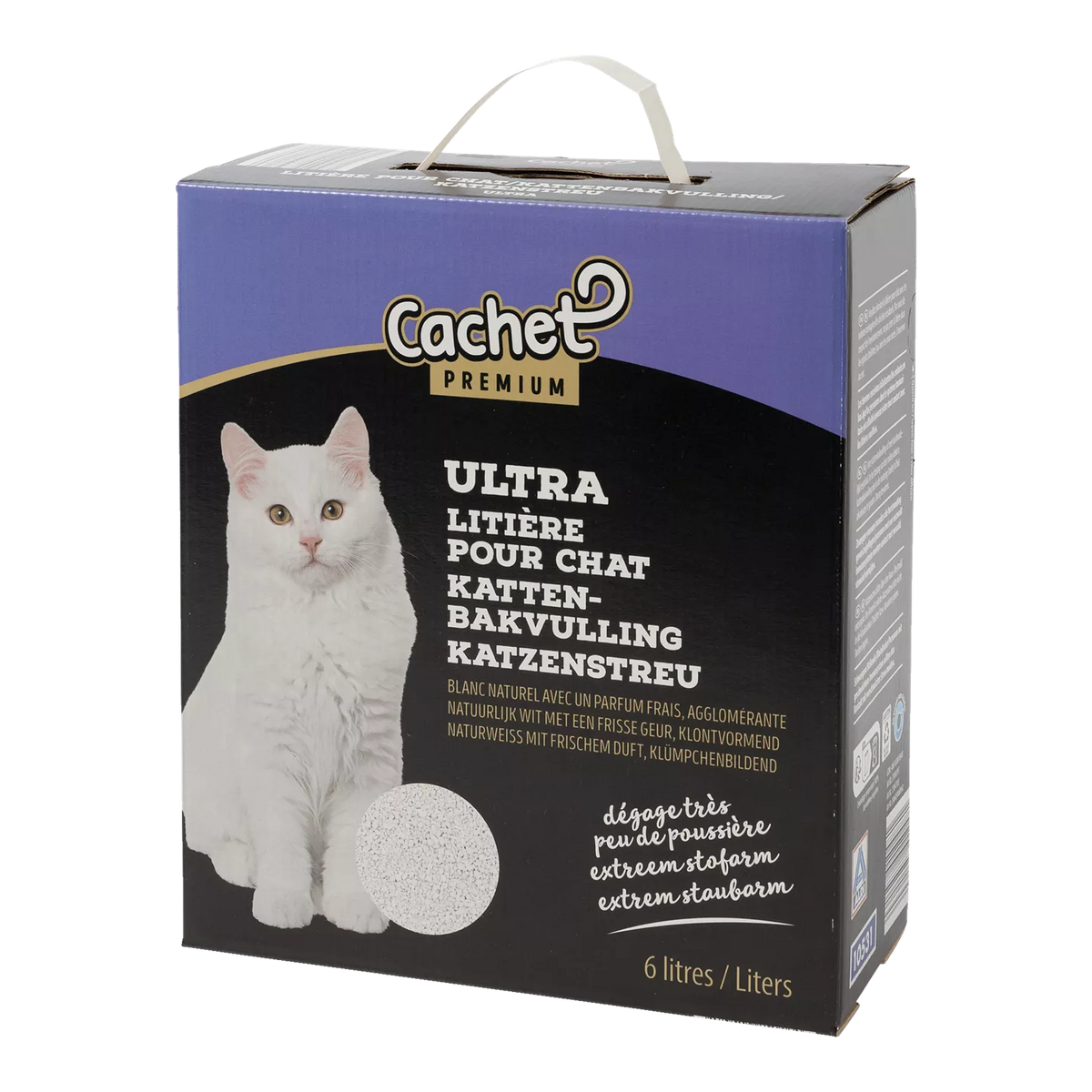 Litière agglomérante premium pour chats