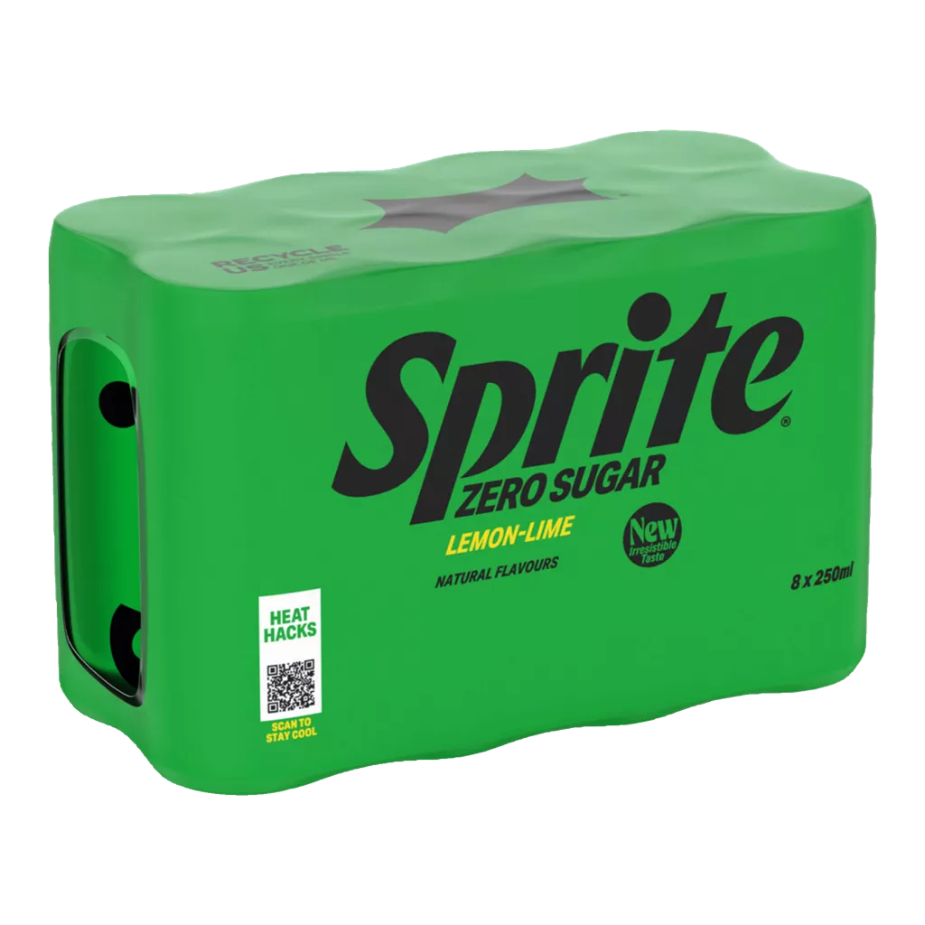 Sprite zero, 8 pcs