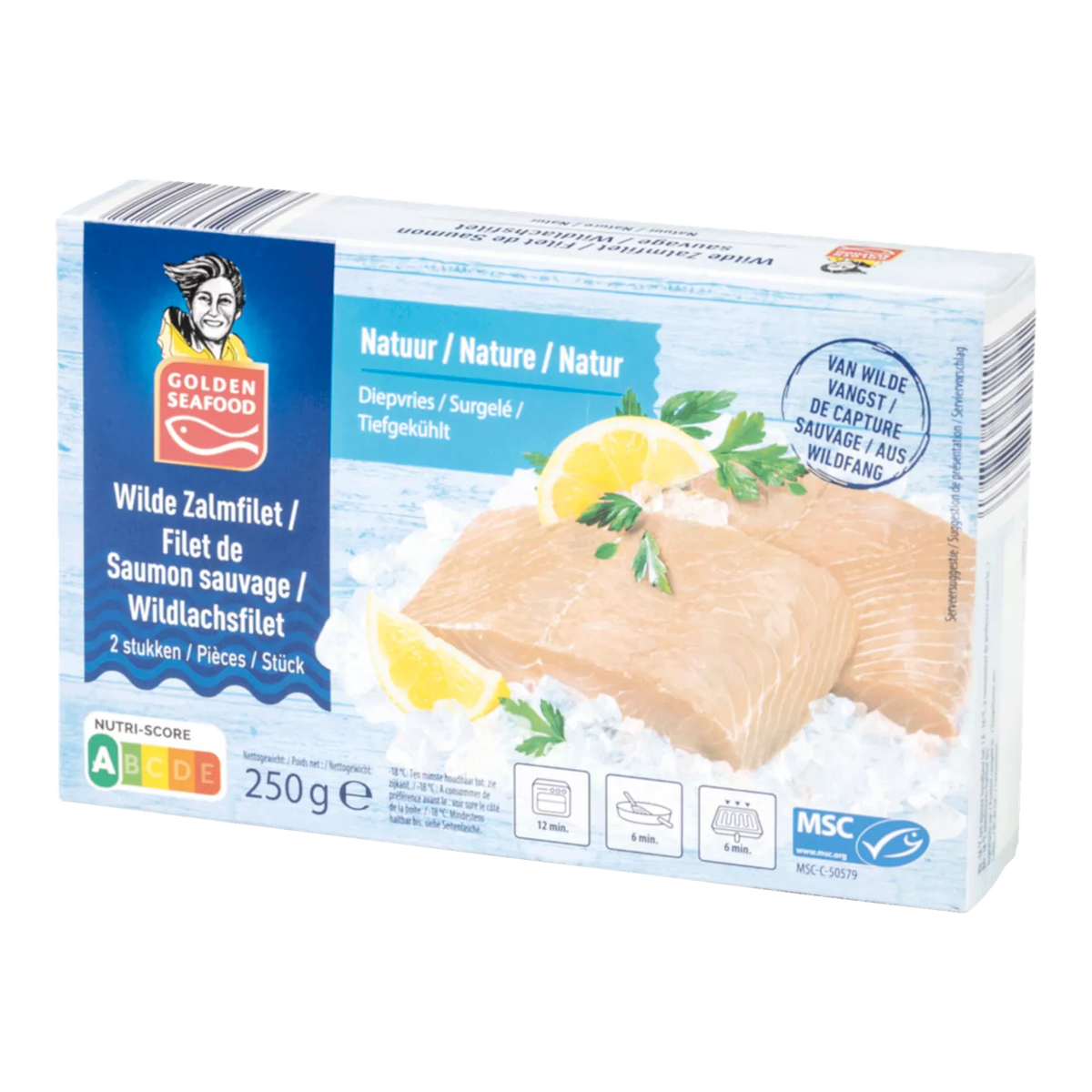 Filet de saumon sauvage, 2 pcs