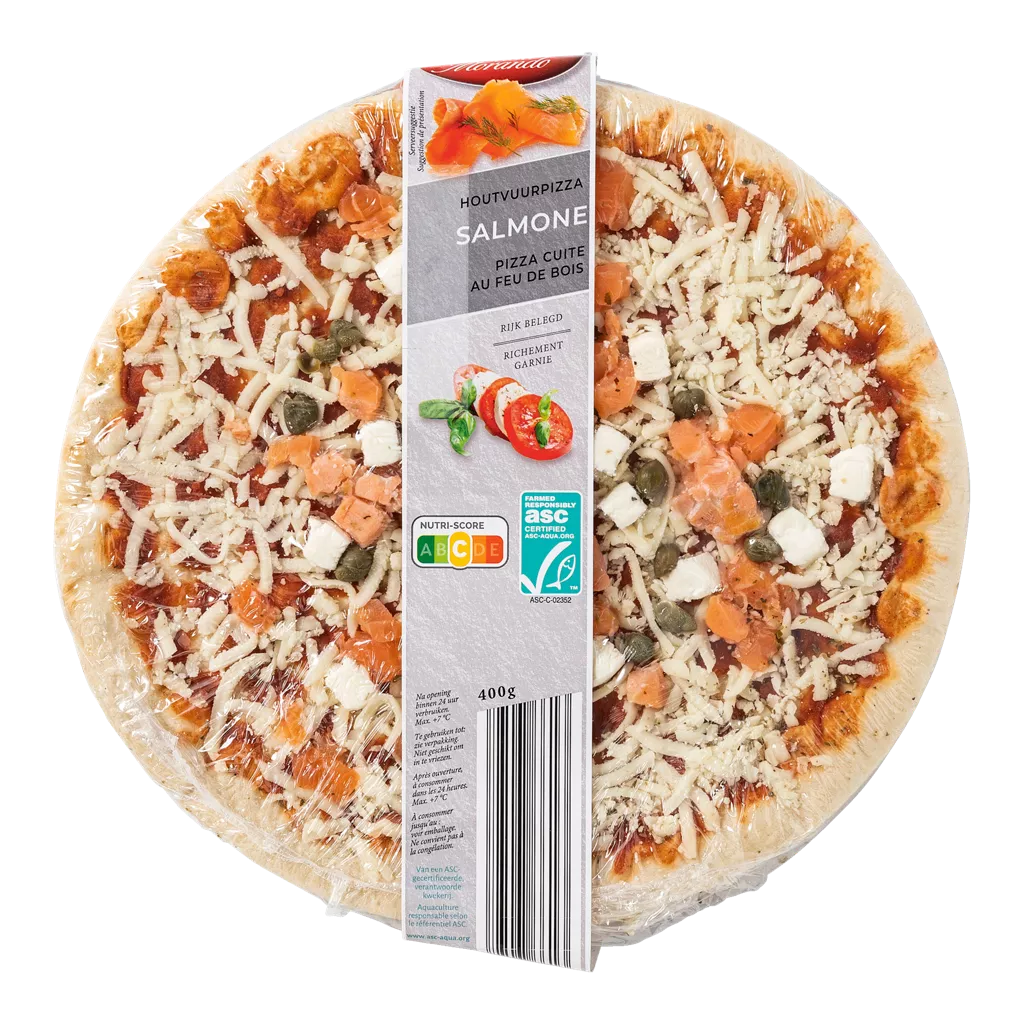 Pizza fraîche Saumon