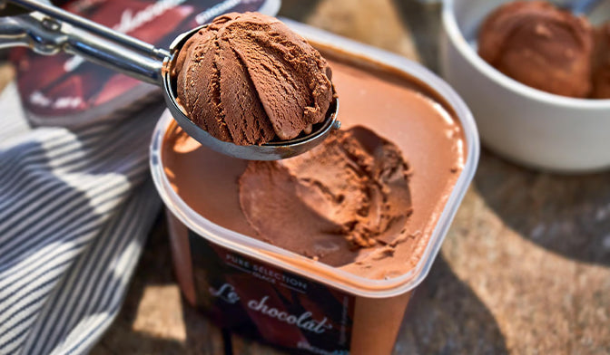 Glace Le chocolat