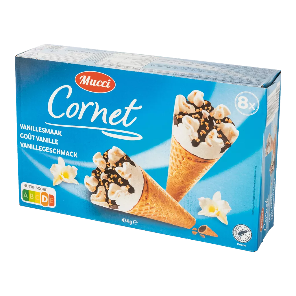Cornets glacés, 8 pcs