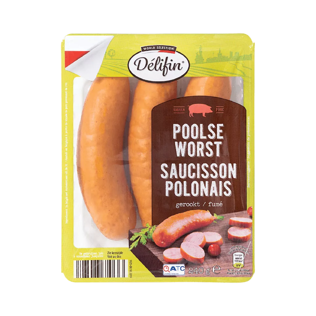 Saucissons polonais, 3 pcs