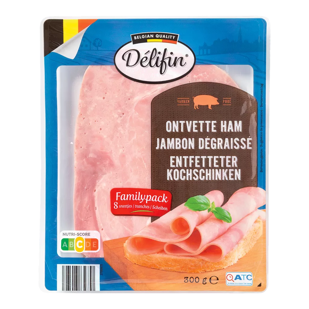 Jambon dégraissé, maxipack