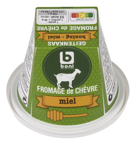 BONI fromage de chèvre miel 150g